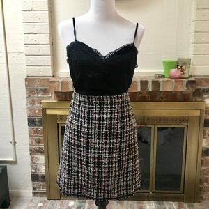 Tahari Tweed Mini Skirt